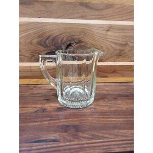 Vintage Hazel-Atlas Clear Heavy Glass Pitcher